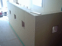 屋内施工状況 屋内施工状況