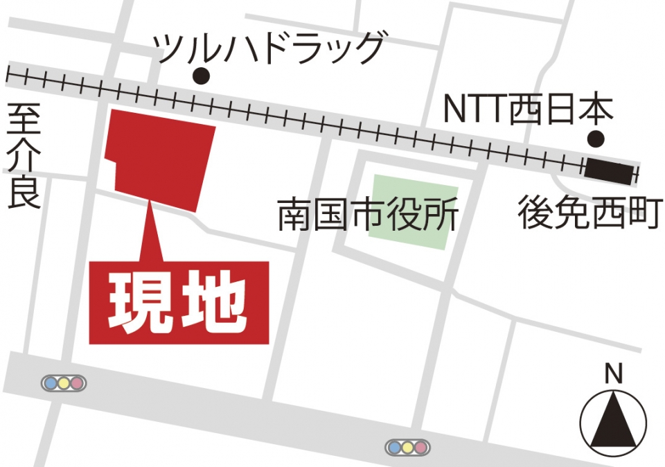 LUELLA南国地図 LUELLA南国地図