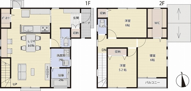 LUELLA南国10号地プラン例